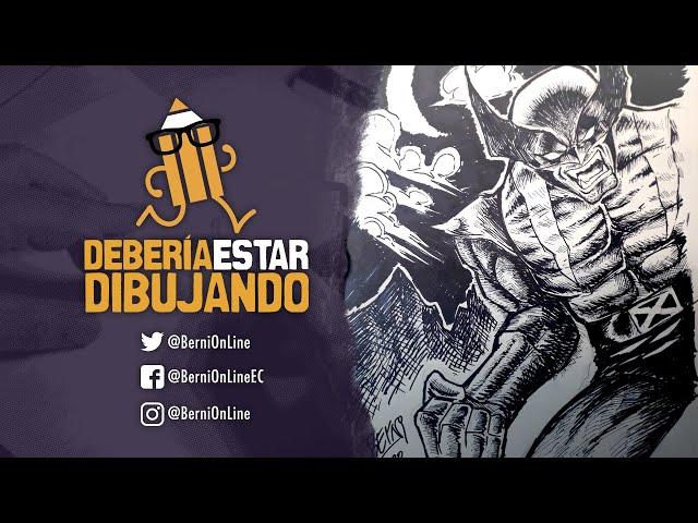 DEBERIA ESTAR DIBUJANDO | WOLVERINE