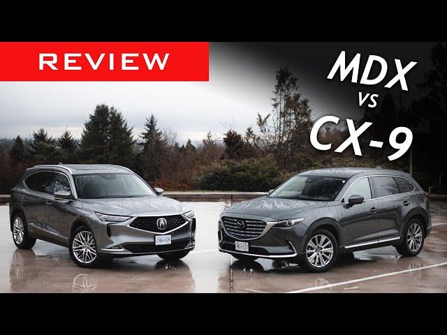 Comparison Review: 2022 Acura MDX vs 2021 Mazda CX-9 / Premium vs Almost Premium?