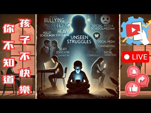 【面具俠系列直播｜孩子不快樂，你不知道】