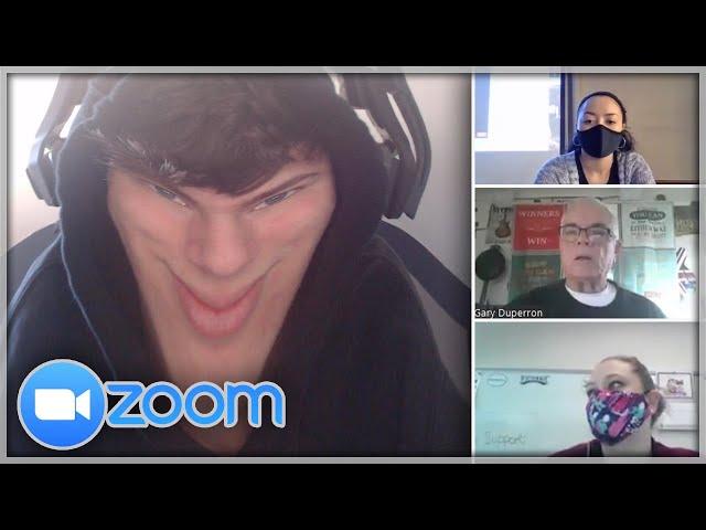 Funniest Zoom Class Trolling Compilation of 2021