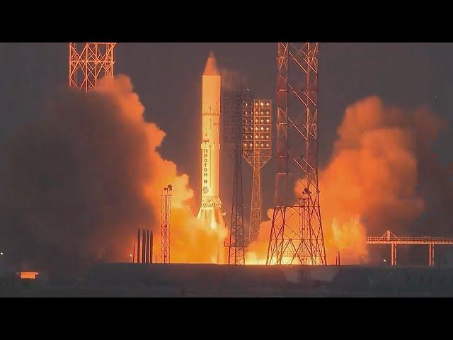 Proton-M launches Ekspress AMU3 and Ekspress AMU7