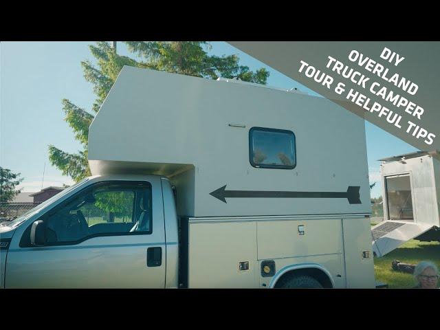 Self-Built DIY Overland Camper Tour | Ford F250 Off-Grid Camping Rig