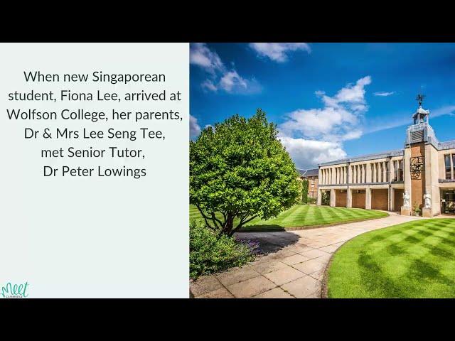 Meet Cambridge: Wolfson College & its links with the tropics!