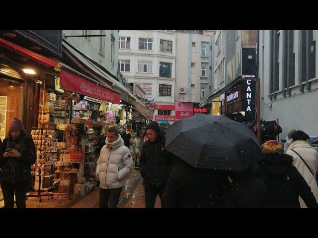 Visiting Bazar of Eskisehir I Turkey Vlog#04 (Feb 2023) I Snow Days