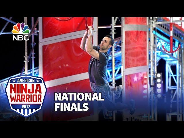 Joe Moravsky at the Las Vegas National Finals: Stage 2 - American Ninja Warrior 2017