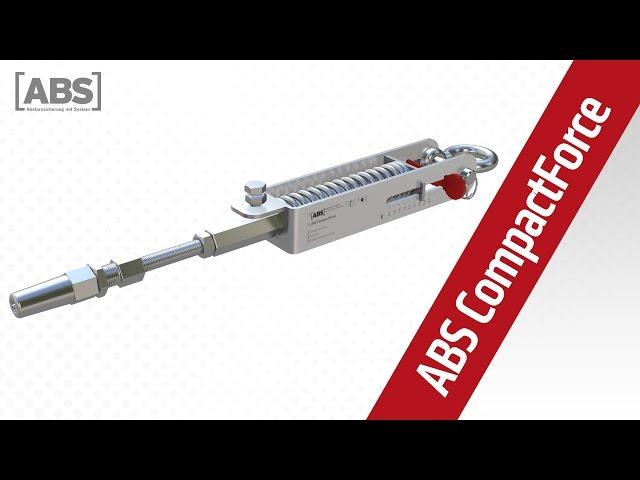 Product video ABS CompactForce -  tensioning element lifeline systems