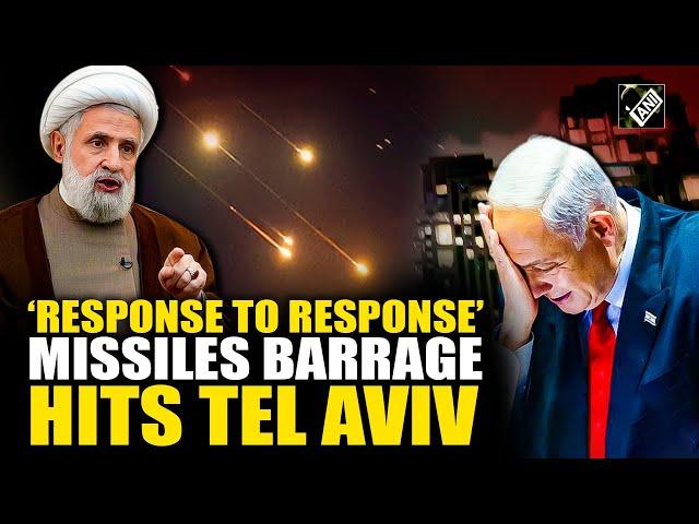 Response to response! Hezbollah attacks Tel Aviv with barrage of missiles; Four Israelis injured