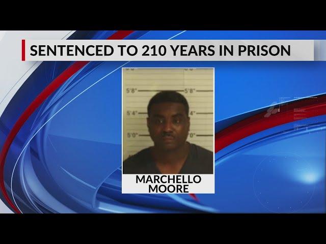 210-year sentence for armed robberies