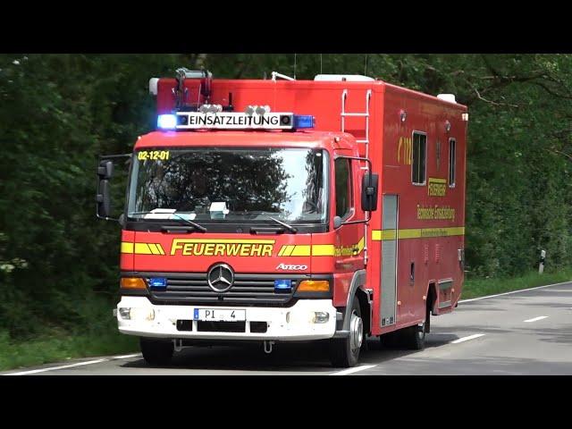 [AMOK-ALARM in Schule!] Einsatzfahrten Feuerwehr, Rettungsdienst, TEL & LZG Kreis Pinneberg