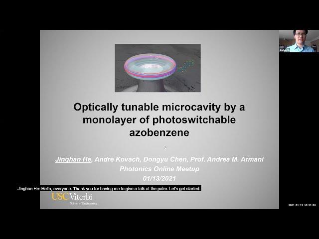 Hot Topics session — Photonics Online Meetup Jan 2021