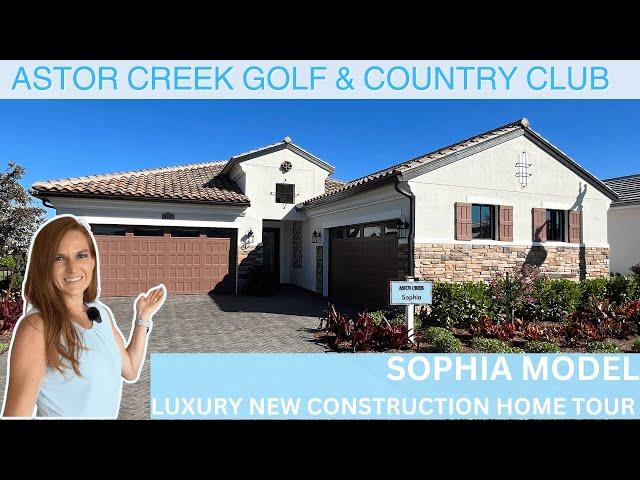 NEW Sophia Luxury Home on GOLF COURSE Port St Lucie Florida | Astor Creek Golf & Country Club