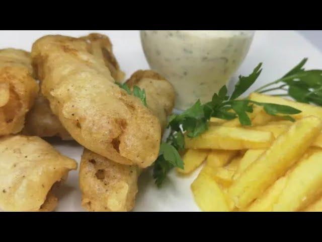 10 Min Crispy Fried Fish | Fish and Chips | Cooking with Soha