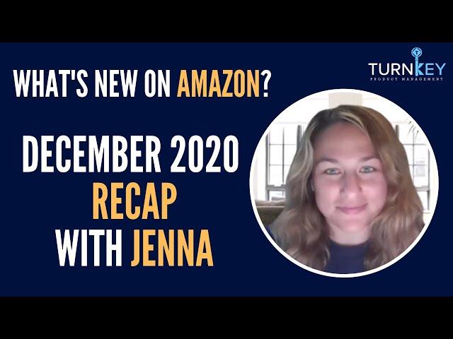 Amazon December 2020 Recap With Jenna