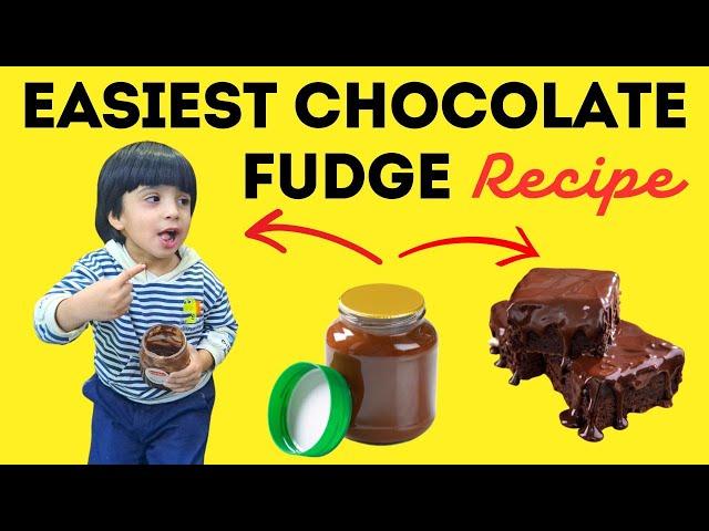 Only 2 Ingredients for Heavenly Chocolate Fudge Recipe