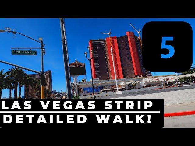 4K POV | Las Vegas Strip Detailed Walking Tour | Wynn, Venetian, Harrahs | Episode 5 | May 2020