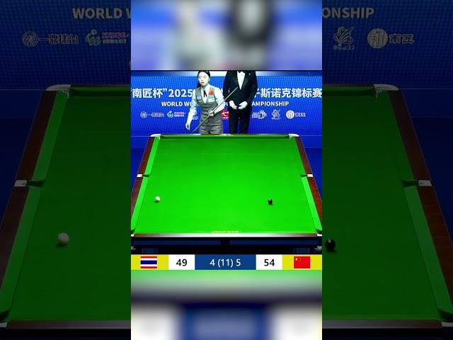 Bai Yulu To Win The World Women's Snooker Championship  