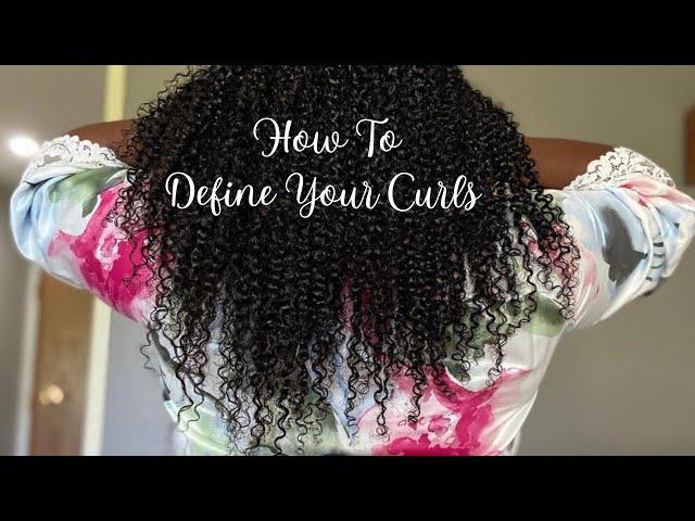 Define Your Curls - Natural Hair Tutorial (All Hair Types!)