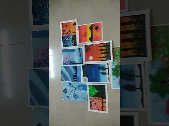 Paintings practice with Muskan Art Gallery  Plz like and subscribe kare aur share bhi kare