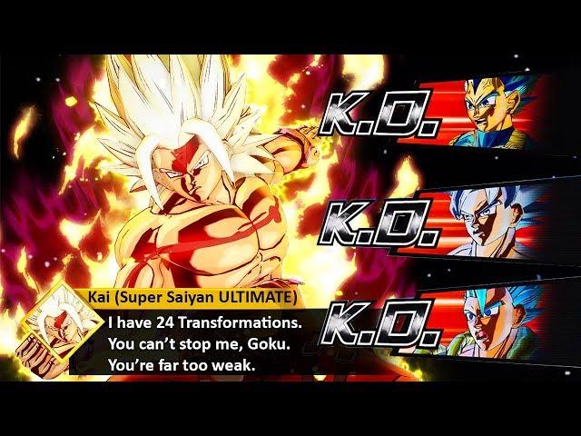 So My Strongest CaC Has 24 TRANSFORMATIONS! *NEW* Super Saiyan ULTIMATE! Xenoverse 2 Mods