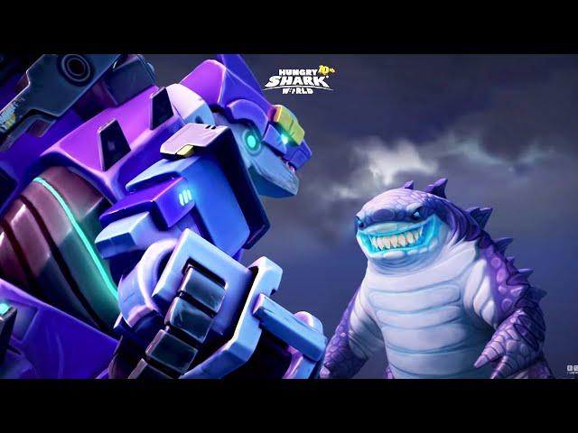 Hungry Shark World | Mecha Sharkjira Release Trailer