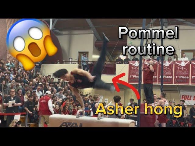 Asher hong pommel routine