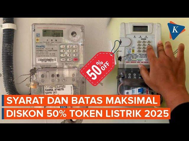 Catat! Ini Syarat dan Batas Maksimal Diskon 50 Persen Token Listrik 2025