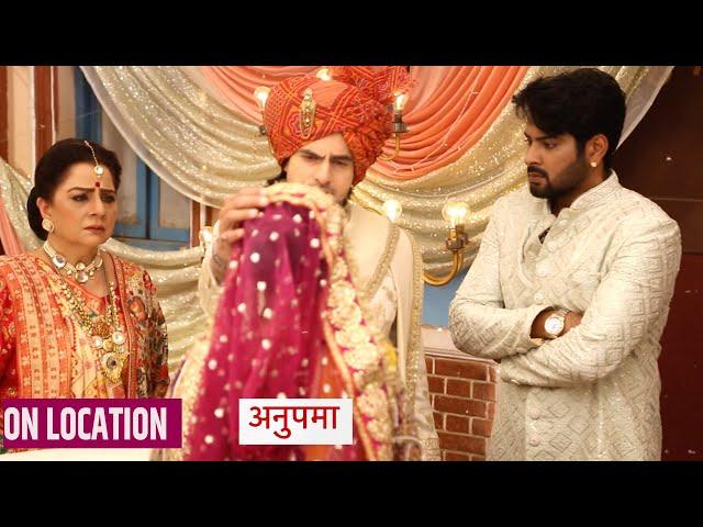 Anupama | Parag Ki beti Par Gautam Ne Lagaya Ghinona Ilzaam, Parag Ka Phuta Gussa  | On Location