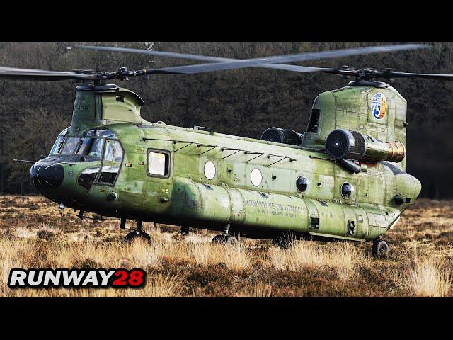 Chinook Heavy Sling Load; 298 Squadron "Porcupine" Sling Along