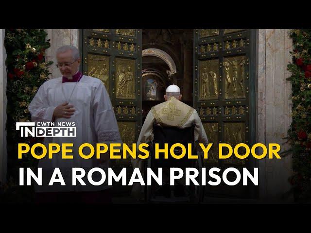 Pope Francis Opens Holy Door in a Roman Prison | EWTN News In Depth January 3, 2025