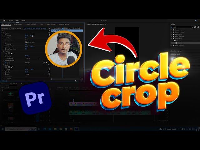 "The Ultimate Circle Tutorial: Create Like a Pro!" | Circle Crop Video Editing कैसे करे |