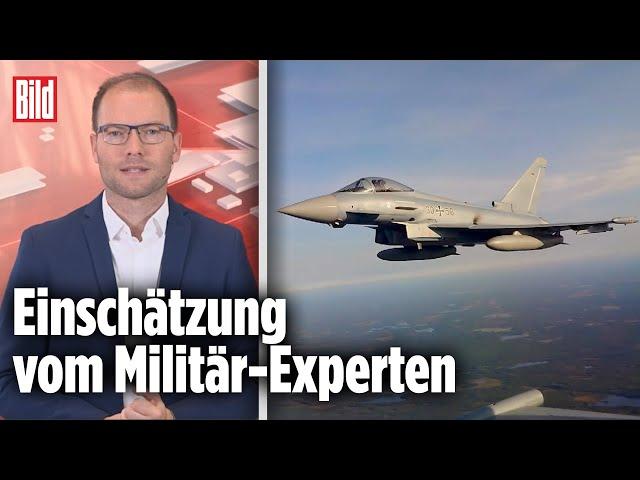 Warum jetzt Eurofighter in Finnland starten | BILD-Lagezentrum Kompakt