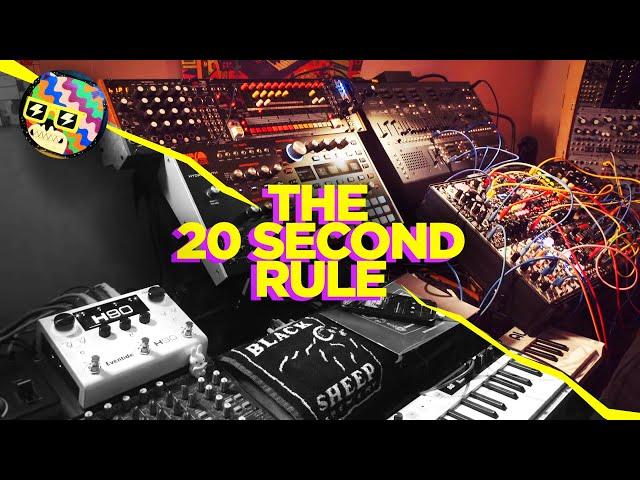 The 20 Second Rule in Music Studio Design