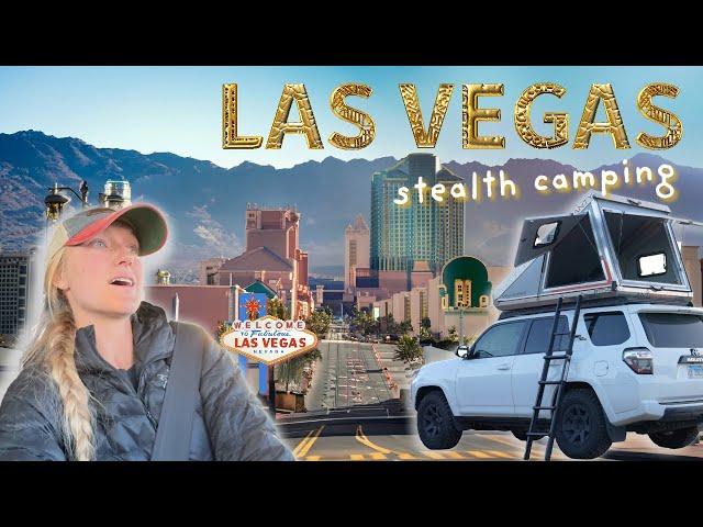 (Not So) Stealth 4Runner Camping at a Las Vegas Casino