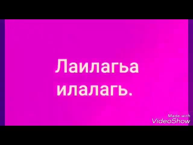 Лаилагьа илалагь