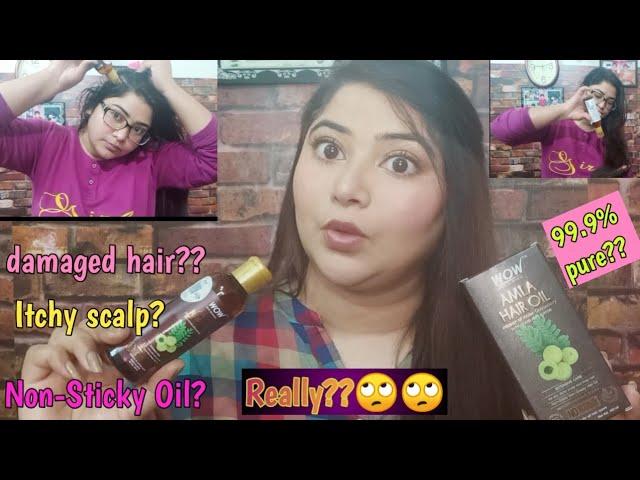 WOW Skin Science Amla hair oil review| Amla hair oil | Beauty Ambitions