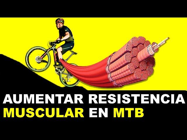 CONSEJOS PARA AUMENTAR TU RESISTENCIA EN CICLISMO MTB  │ Como entrenar tus músculos