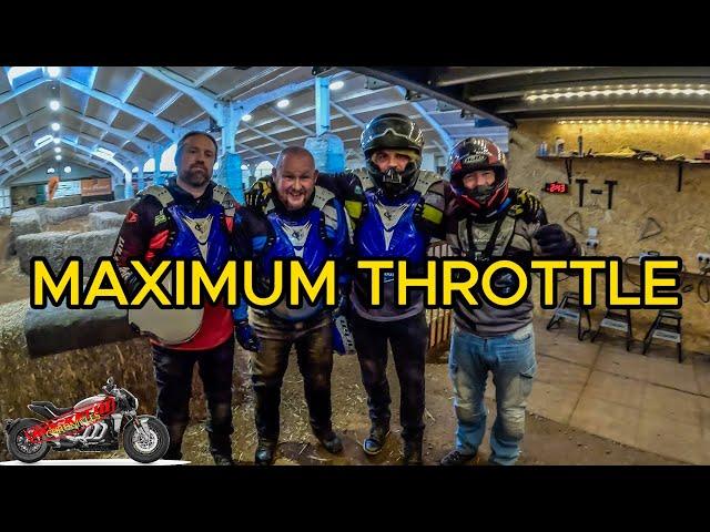 Most fun you can have on 2 wheels. The 4 Horsemen do indoor Motocross! Cumbria Moto Park