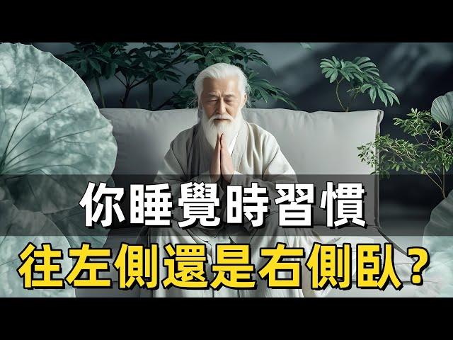 睡覺時，往左側還是右側臥？睡眠姿勢影響修行，竟然如此驚人！#修行思維 #修行 #福報 #禪 #道德經 #覺醒 #開悟 #禅修