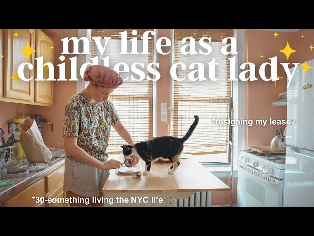 What it’s like being a Childless Cat Lady in New York City (A vlog)