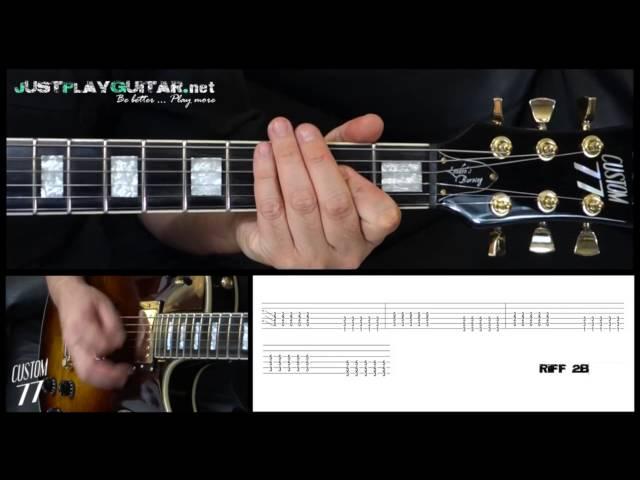 [ OFFSPRING - Self esteem ] How to play 2/2 [ free guitar lesson ] with tabs