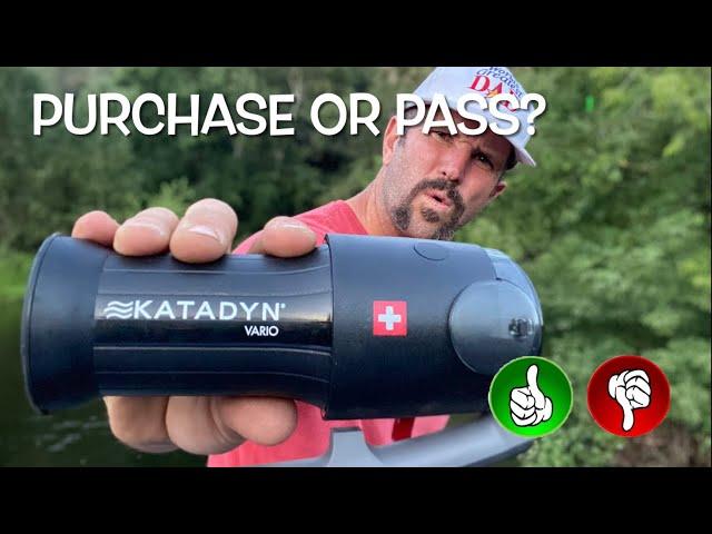 Is this the Best Backpacking Water Filter? My Review & Demo of the Katadyn Vario!