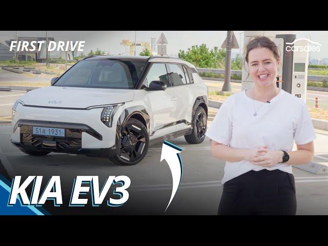 2025 Kia EV3 First Drive | 600km of driving range from a compact electric SUV!?