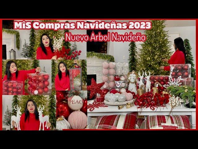 MîS COMPRAS NAVIDEÑAS 2023/COMPRÉ NUEVO ÁRBOL NAVIDEÑO / HAUL COMPRAS NAVIDAD 2023