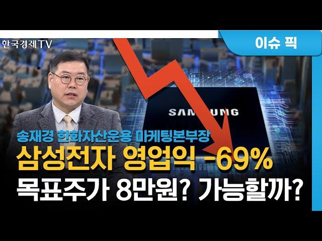 삼성전자 4분기 '어닝 쇼크'…'8만전자' 기대 접어야 할까? (송재경)/ 경제 인사이트 / 한국경제TV