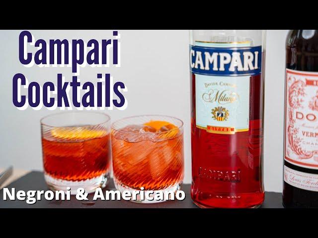 Einfache Campari Cocktails - Negroni & Americano 