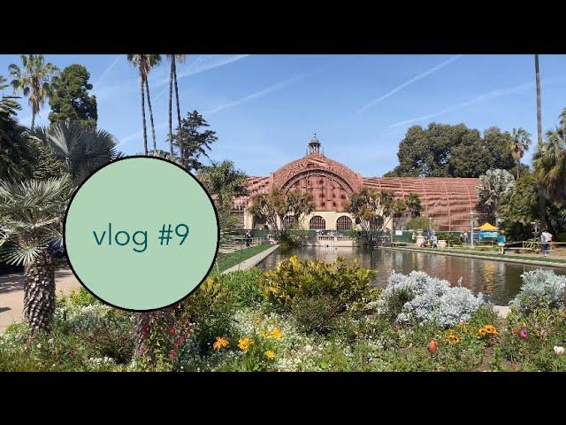 Vlog #9 샌디에고 발보아 파크 Balboa Park 구경하기 , 타코스탠드 The Taco Stand 먹기 (3/2022)