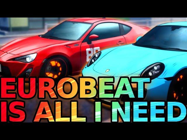 The 2nd Lap of Odawara Pikes Peak but it's just the Eurobeat [MF Ghost]