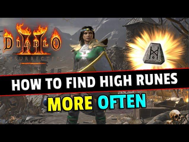 THIS is How I found "58 high runes" ! Tips, stats & best areas - Diablo 2 resurrected