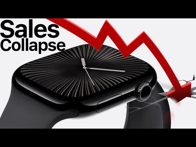 Watch Sales Rapidly Declining