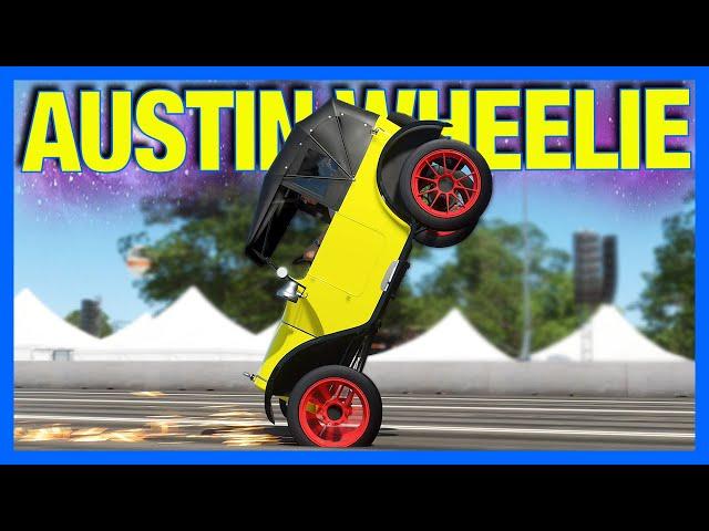 Forza Horizon 4 : The NEW Best Wheelie Car!! (FH4 Austin 7)